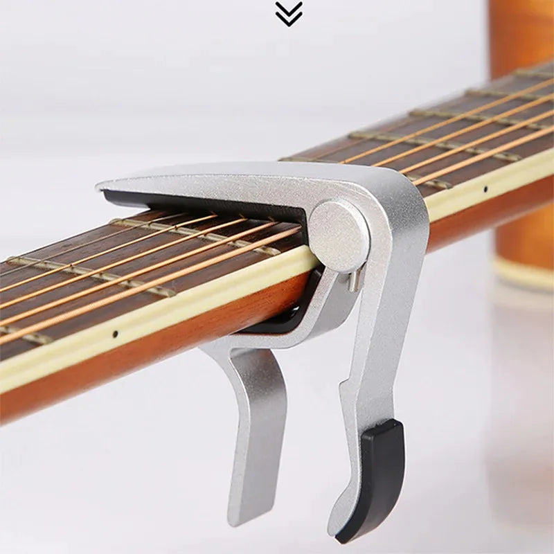 Aluminum Alloy Guitar Capo – 6-String Acoustic & Electric