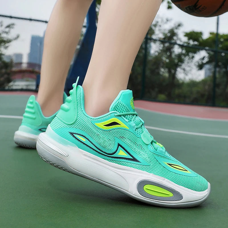Men's Basketball Shoes Breathable Cushioning Non-slip Wearable Runing