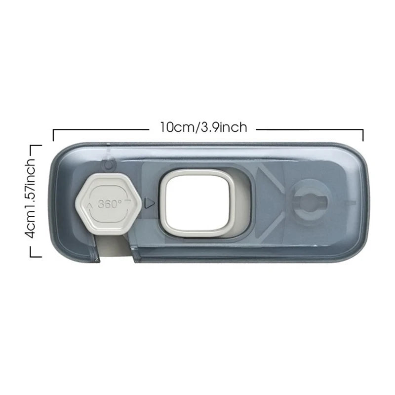 Home Refrigerator Lock Fridge Freezer Door Catch Toddler Kids Child