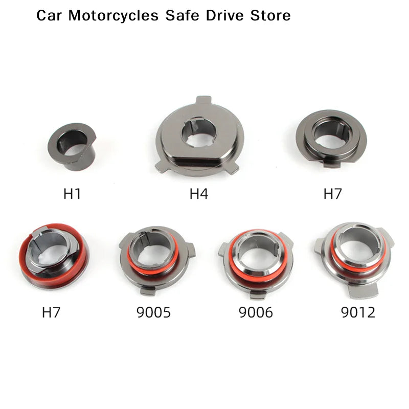 CM1Pcs Car LED Headlight Bulb Base Adapter Socket Holder V7-9005 9006