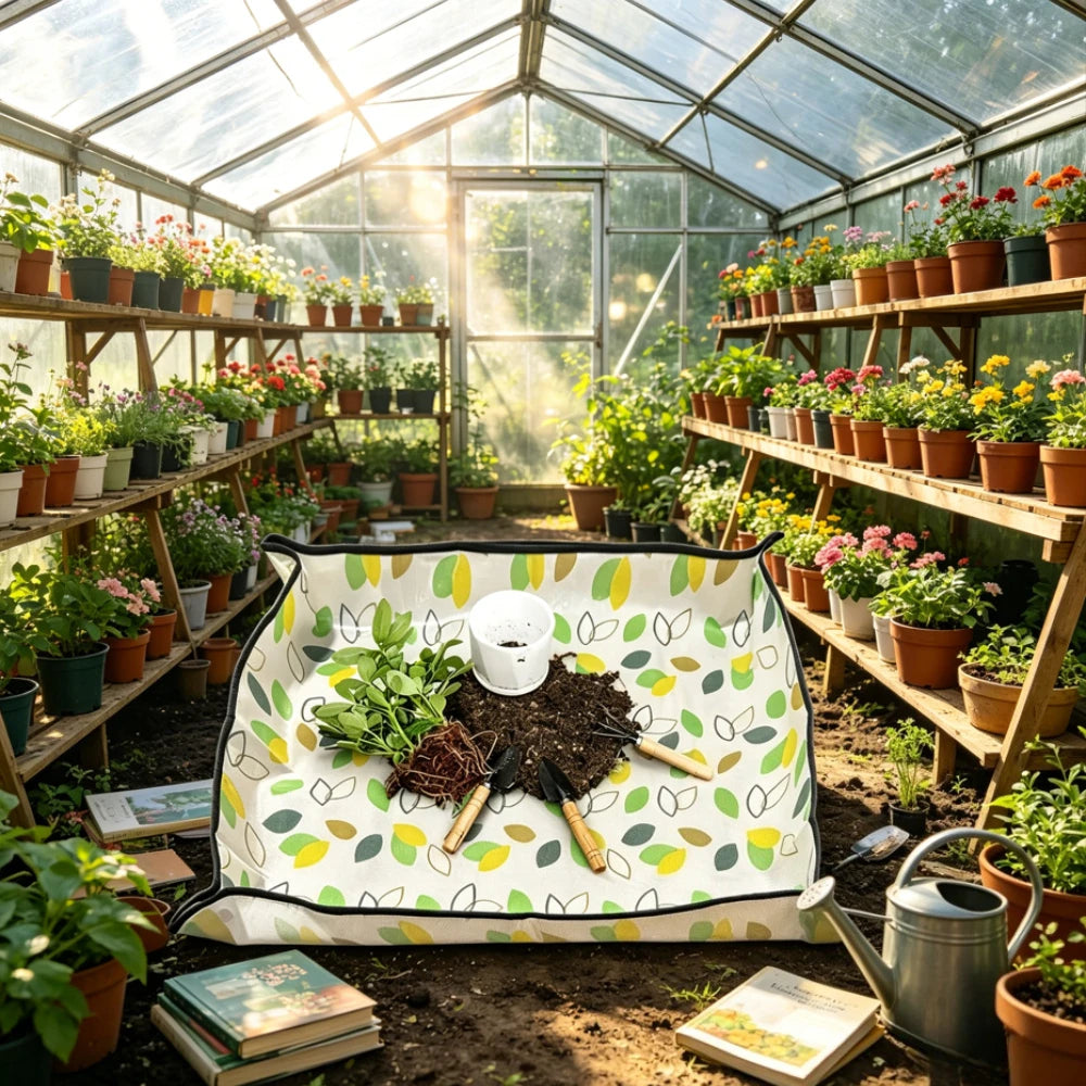 Waterproof Potting Mat Indoor Plant Transplanting Dirt Control