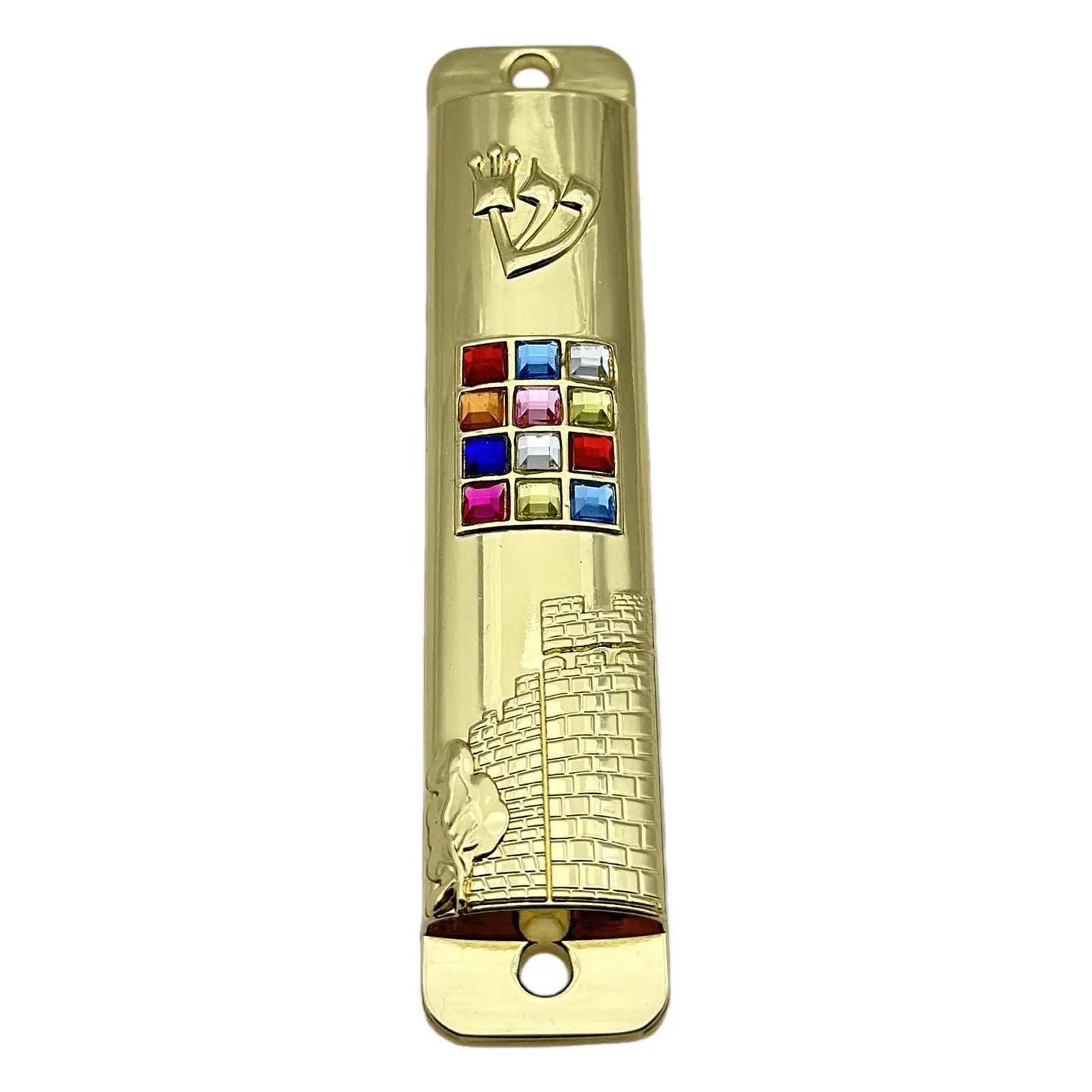 Mezuzah for Door House Wall Art (10.6cm in Long) Housewarming Gift Easy Installation Crafts Mezuzah Plaque Home Decoration Zpaxo
