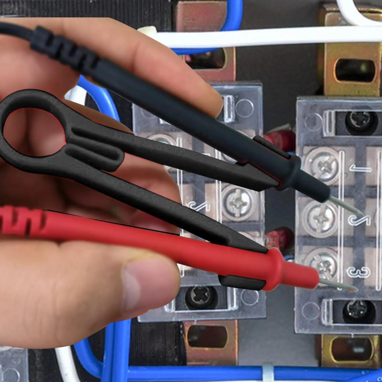 Holder Multimeter Probe Test Meter Probes Clamping Tool Electrical