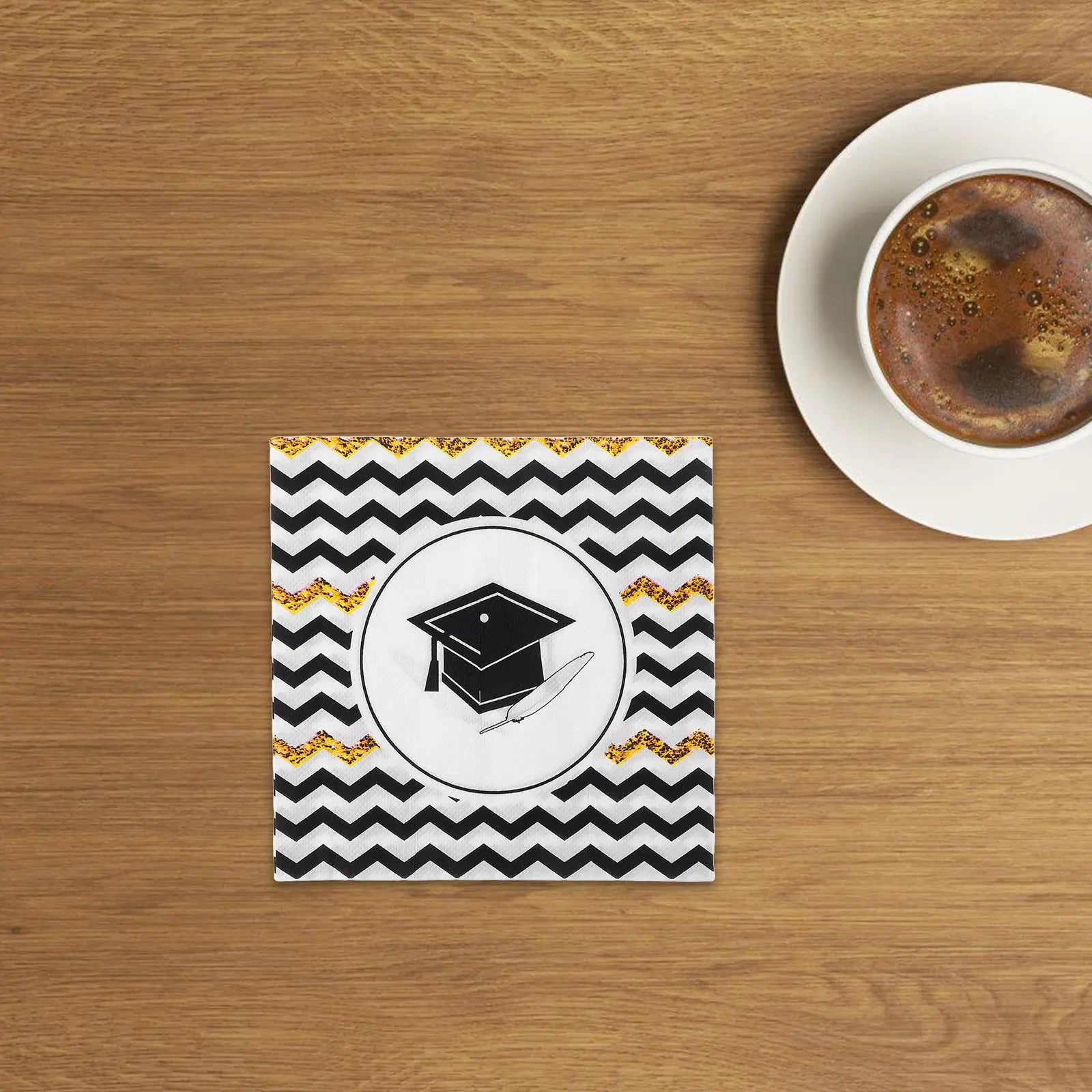 Graduation Party Napkins Durable Thick Paper Towels Suitable 2025