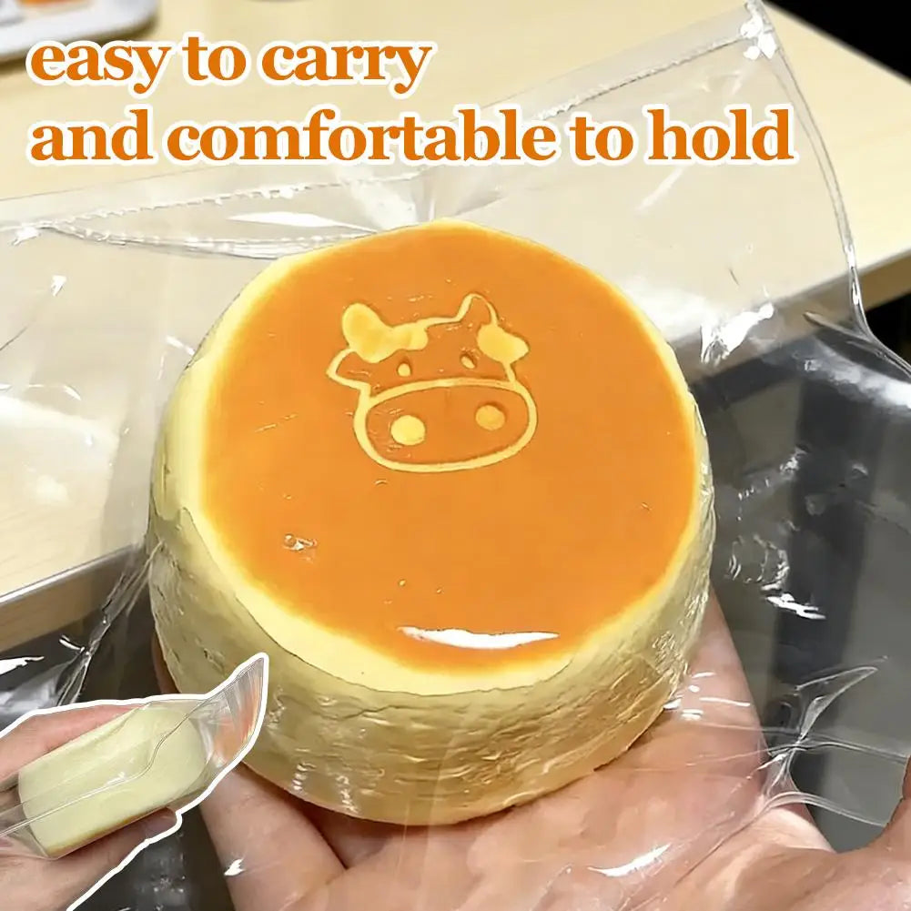 Silicone Squeezable Toy Pinch Squeeze Squishy Simulated Milk Puddy Non-Toxic Gifts Slow Rising Toy Stress Relief Super Soft Se Zpaxo