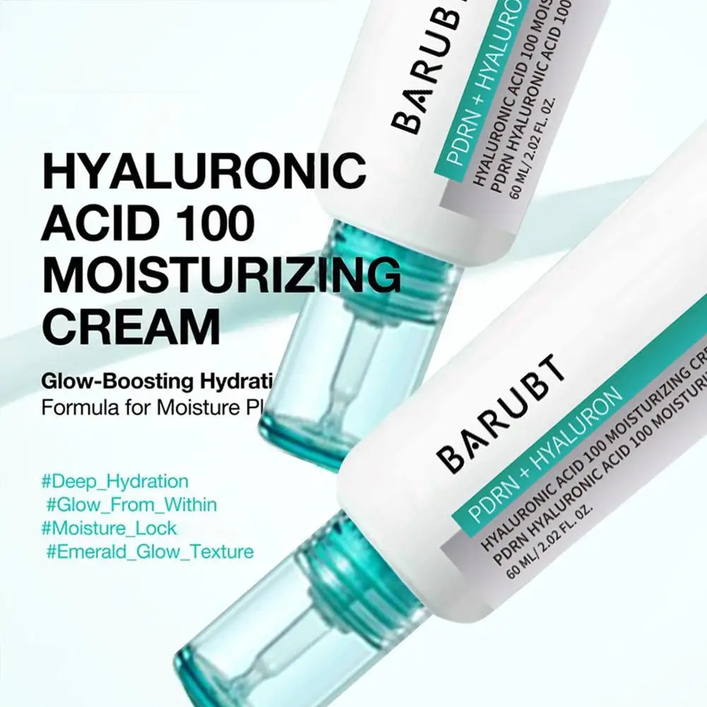 BARUBT PDRN+ Hyaluronic Acid Face Cream Triple Moisturizer 60ml Face Moisturizer Cream Zpaxo