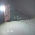 USB 3-LED Night Light Touch Dimmer – Warm White Portable Lamp USB Night Light Zpaxo White