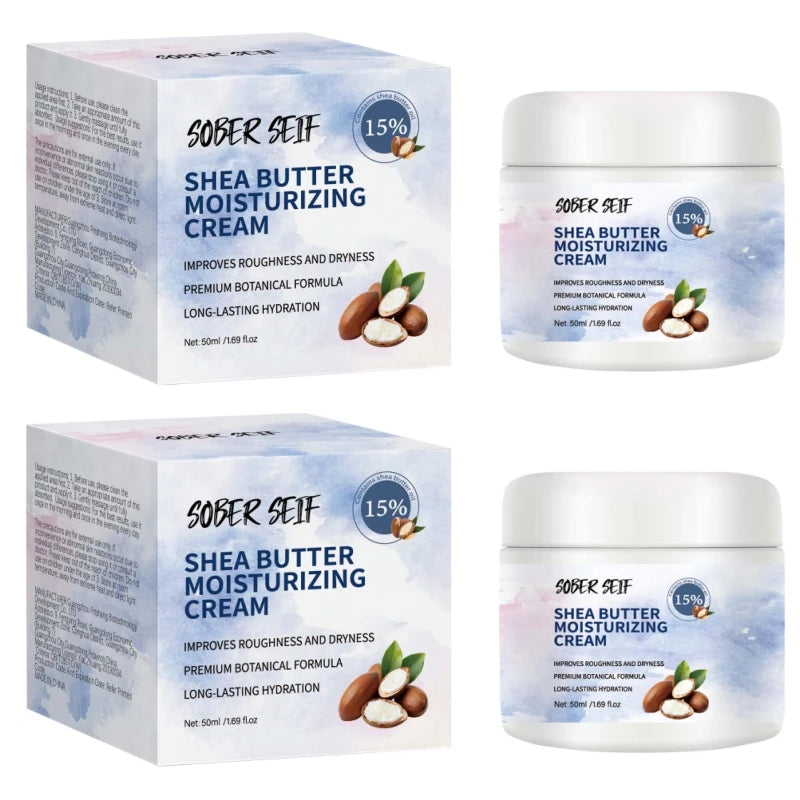 Travel‑friendly Daily Body Lotion 48H Deep Hydration Shea Butter Hyaluronic Acid Ceramide Valentine's Day Skin Gift Zpaxo 2pcs