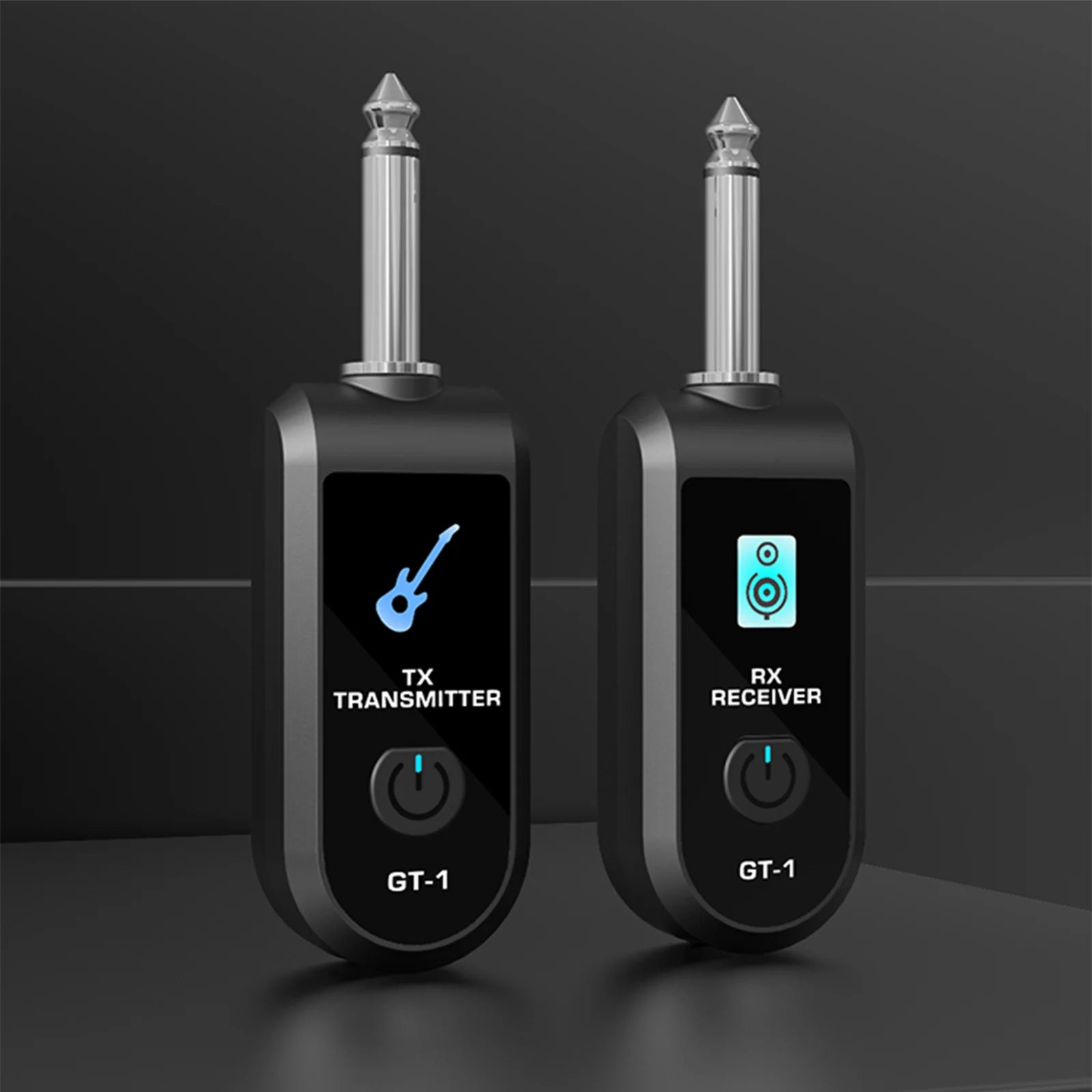 Wireless Guitar Audio Transmitter Receiver Precise Sound Rechargeable