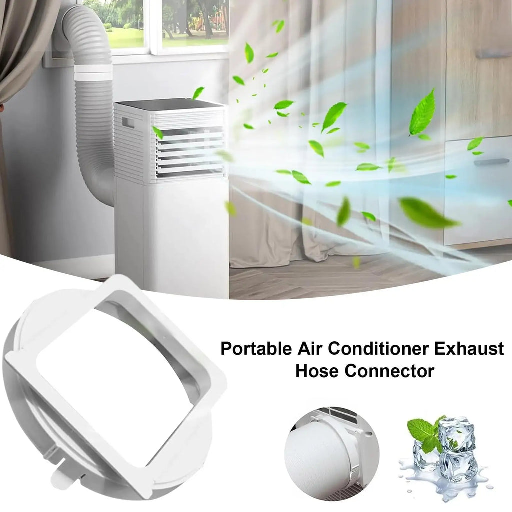 Portable AC Hose Connector Air Conditioner Port Venting Exhaust