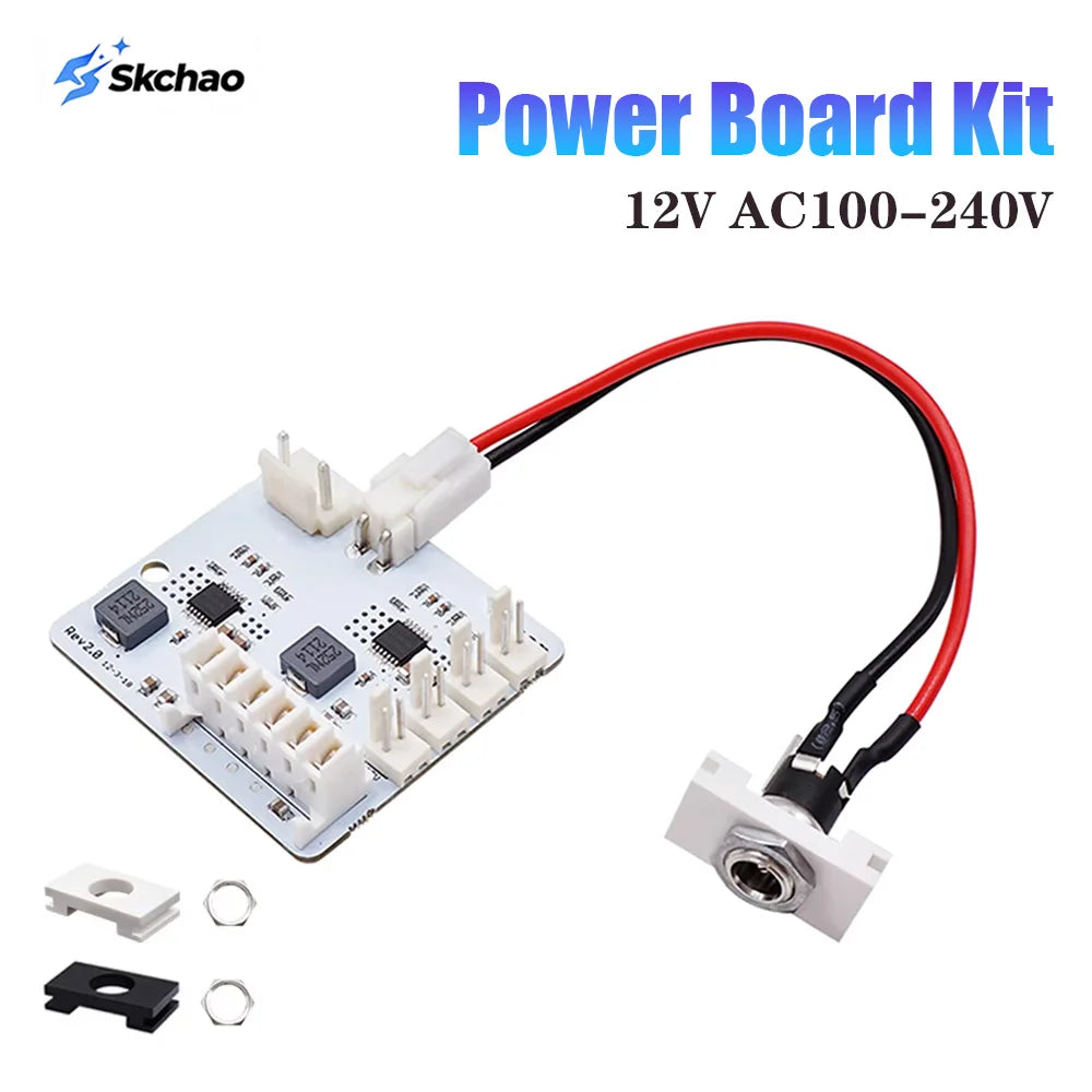 12V AC 100-240V Replacement Power Supply Board & AC Adapter for DreamPSU Rev2.0 With US/UK/EU/AU Plug for SEGA Dreamcast Console Zpaxo