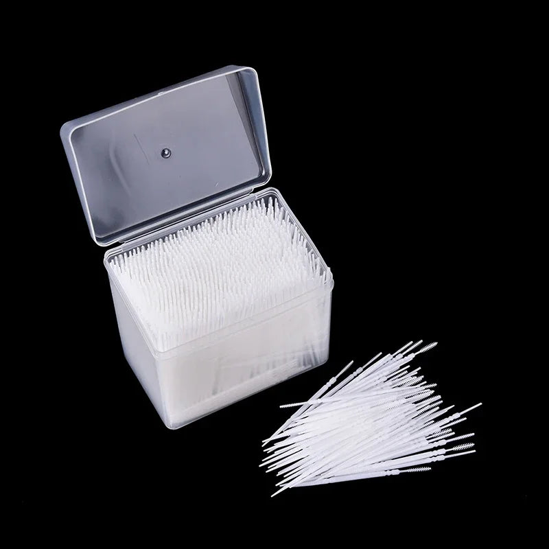 Interdental Brush Tooth Pick Plastic Dental Picks Oral Hygiene 2 Way Zpaxo Default Title