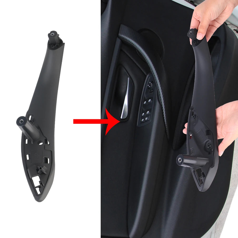 Car Inner Handle Interior Door Handles Black Front Rear Left Right
