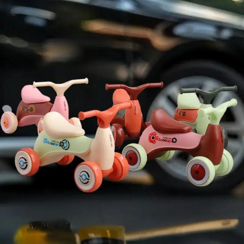 Mini Kids Four-wheeled Balance Car Baby Motion Scooter Ornament Zpaxo