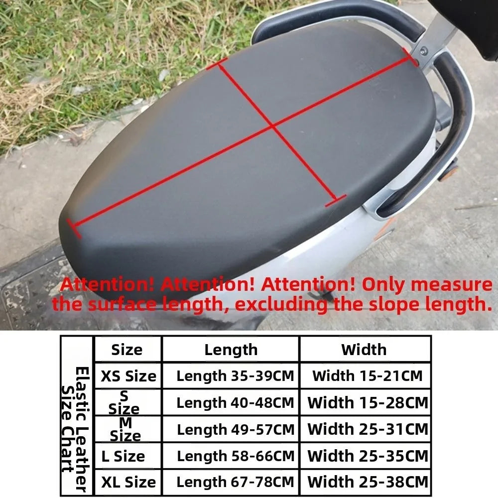 Waterproof Motorcycle Seat Cushion Cover Elastic Dustproof Electric Zpaxo