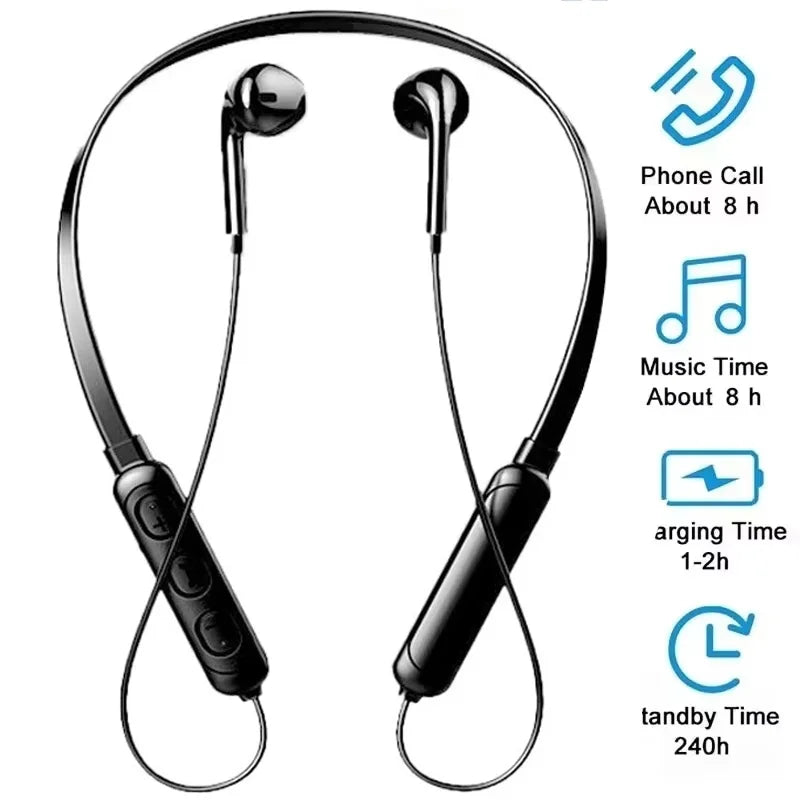 Comfort Neckband Design Sports Bluetooth Headphones Iphone Xiaomi
