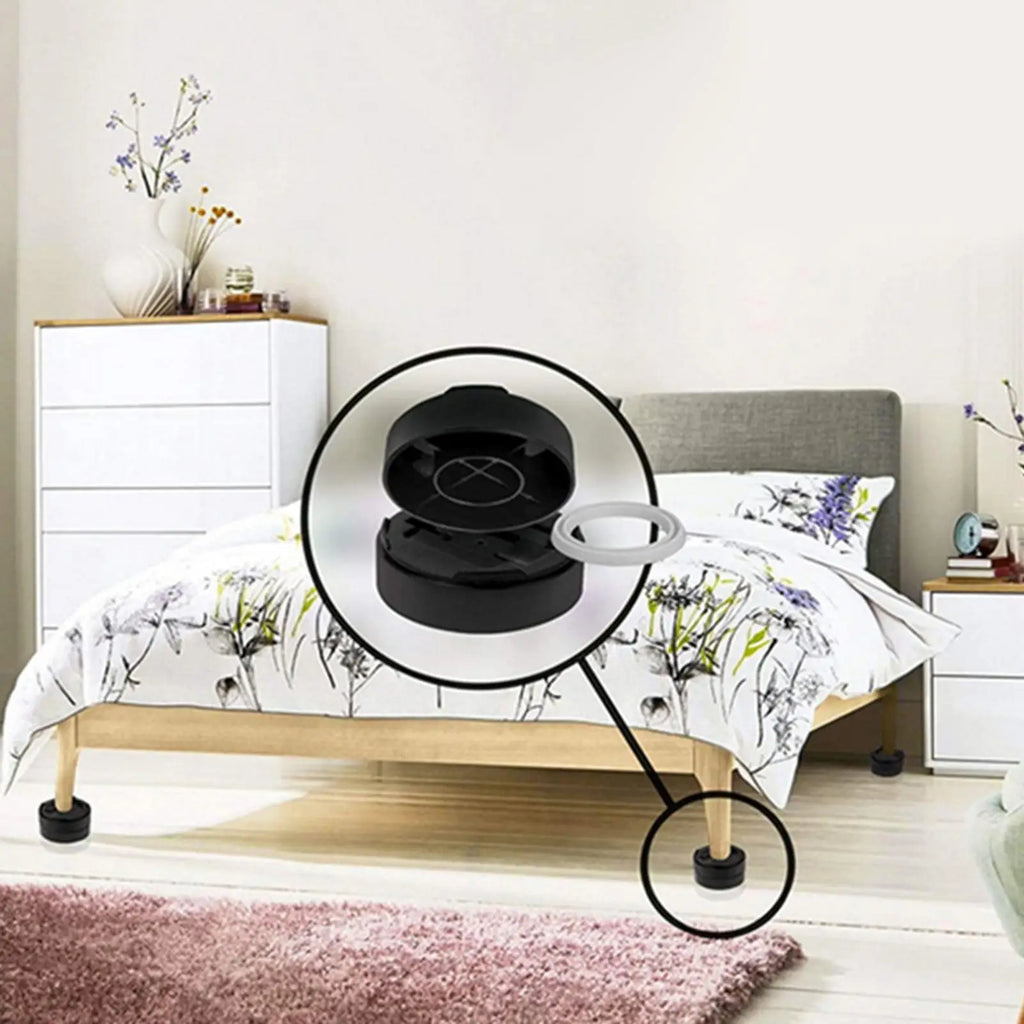 4x Heavy Duty Multi-slot Sofa Furniture ,Non- Bed Leg Pad Riser , Table Lift Zpaxo