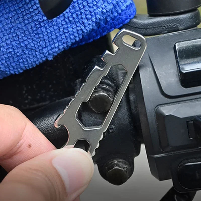 Mini EDC Multitool – Pry Bar, Hex Wrench & Bottle Opener EDC Multi-Tool Zpaxo