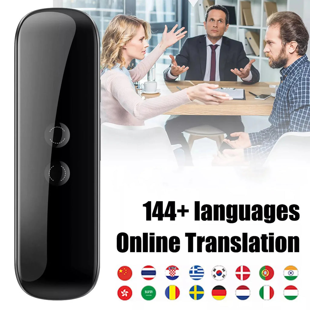 Portable 144+ Languages Smart Instant Translator Wireless Voice