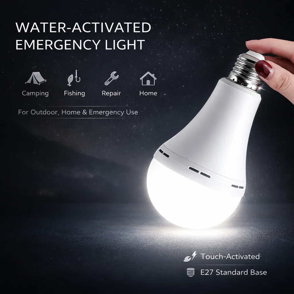 7W 9W 12W 15W LED Emergency Light Bulb Rechargeable Energy Saving Lamp for Home Power Outage Backup Portable Handheld Light Zpaxo