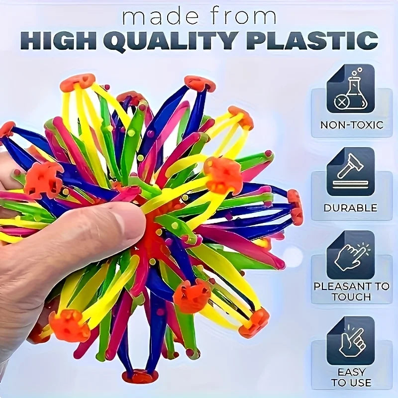 Foldable Expandable Magic Breathing Ball Toy Children Adults