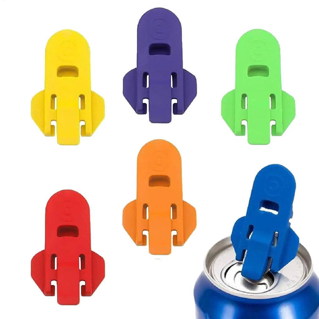 Sodas Can Opener Rotating Dustproof Cup Lid Reusable Drink Beer Cola