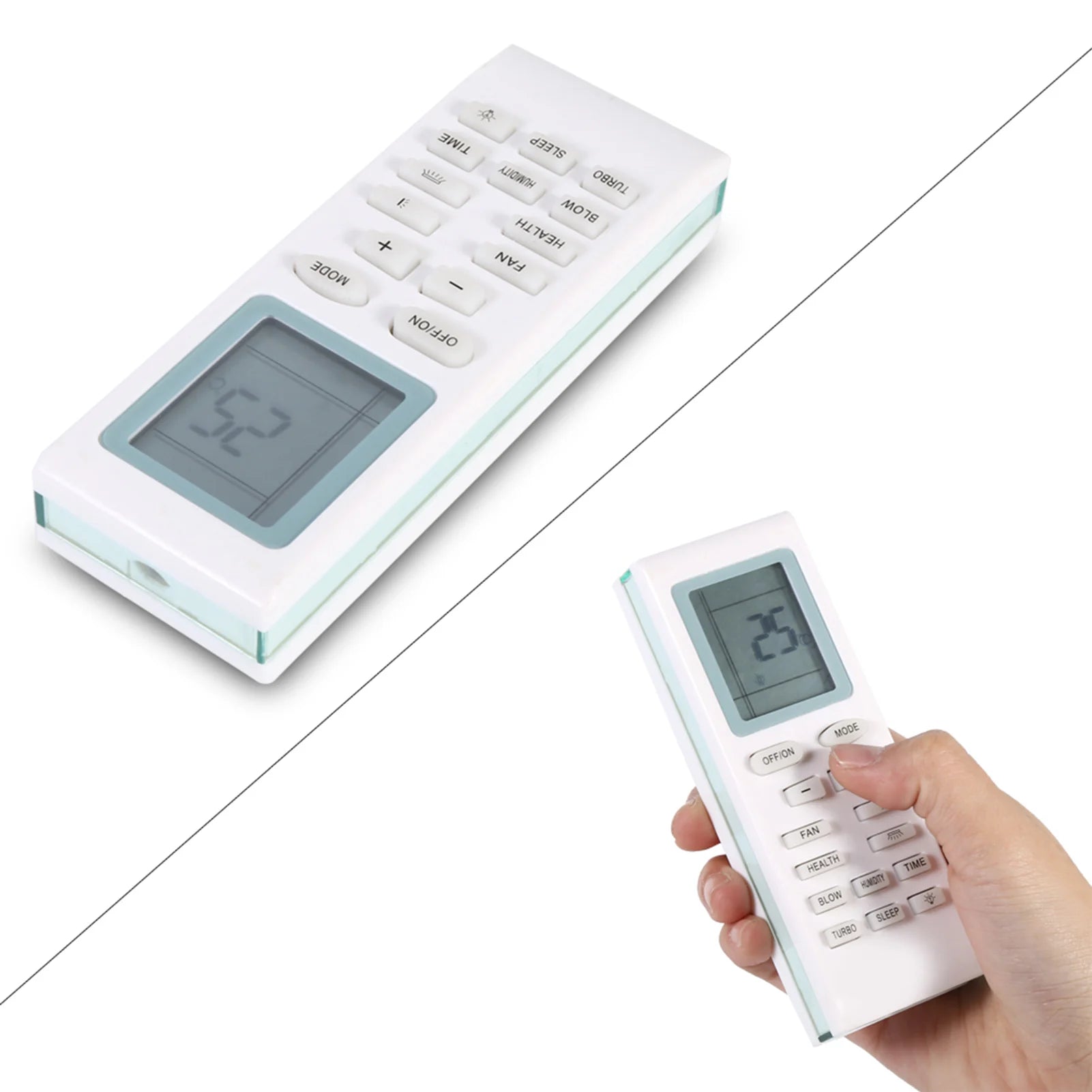 Remote Control for Air Conditioner New Stylish Universal Controller Replacement Universal Controller for Gree YBOF Zpaxo Default Title