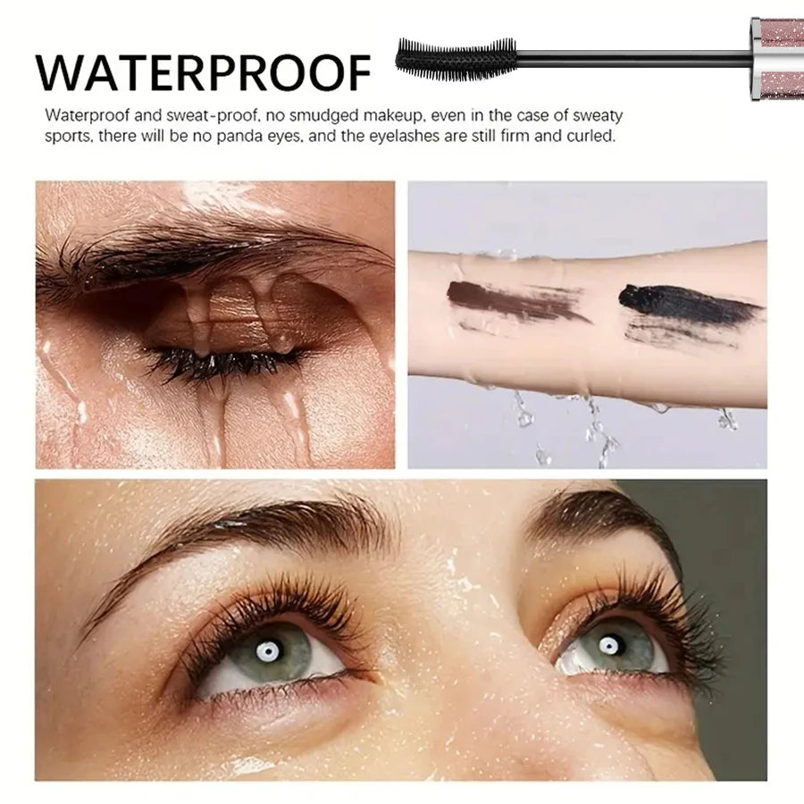 4D Mascara Lengthening Black Lash Eyelash Extension Eye Lashes Brush