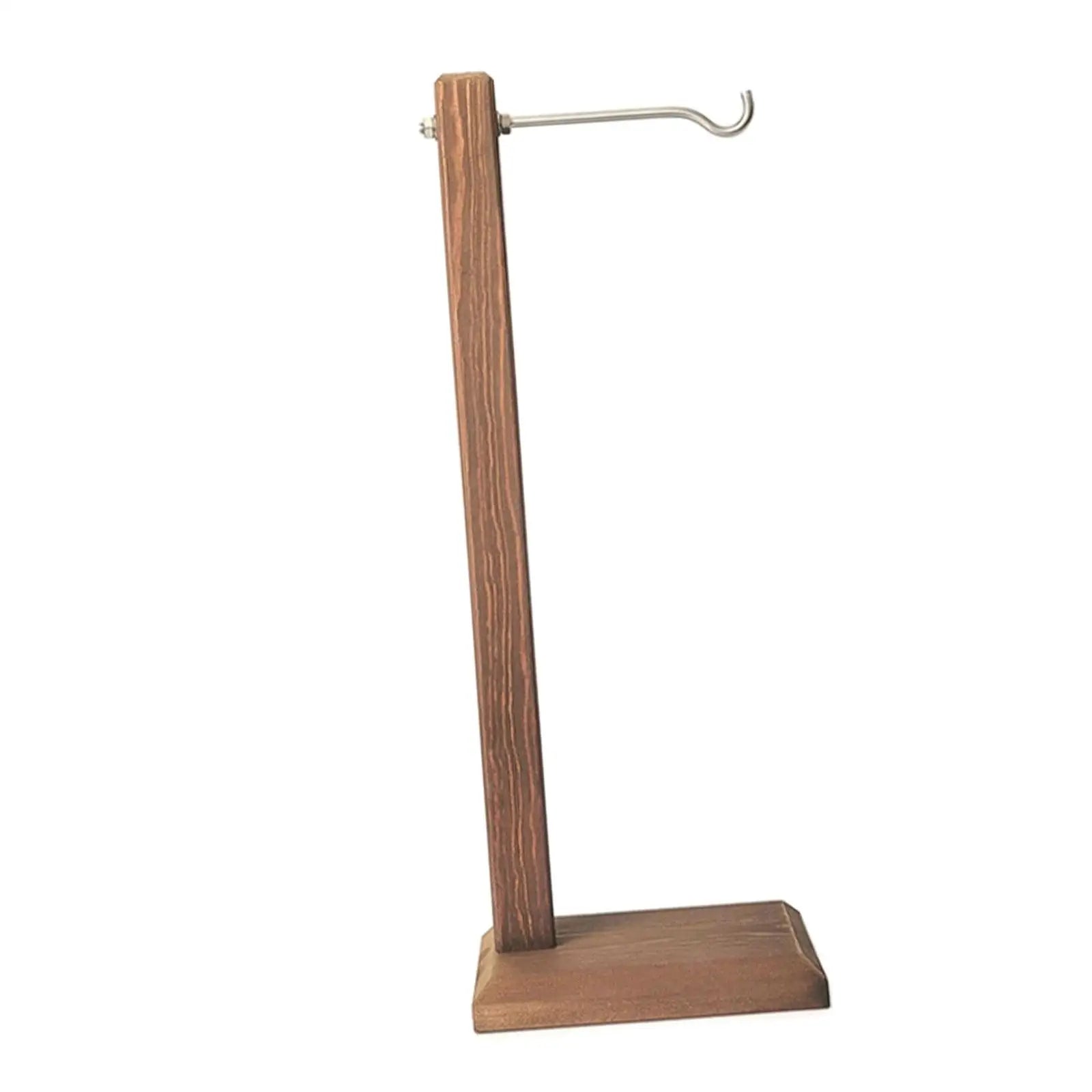 Wind Chime Stand Ornament Lantern Hanger Hanger Display Stand for Wedding Event Dinner Table Countertop Home Indoor Outdoor Zpaxo Brown