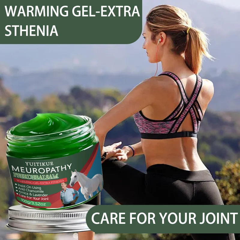 YUITIKUE Warming Balsam 100g – Joint & Muscle Care Cream Warming Body Balsam Zpaxo