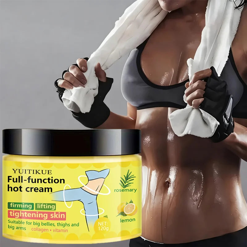 YUITIKUE Hot Sculpting Firming Cream 120g – Belly, Thighs & Arms Body Sculpting Cream Zpaxo