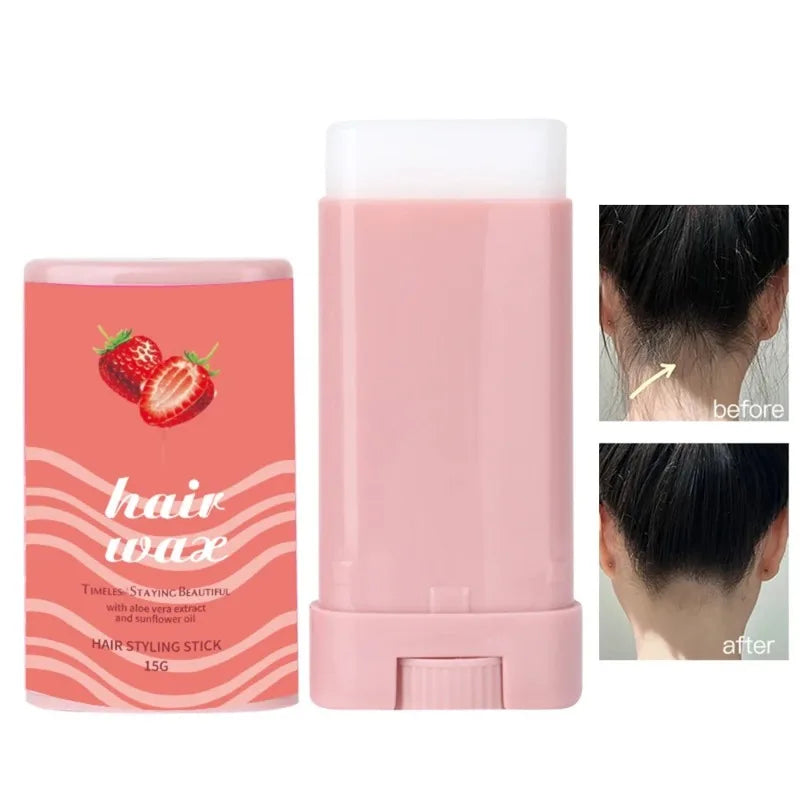 Hair Wax Pomade Broken Frizz Fixed Fluffy Styling Greasy Gel Lasting