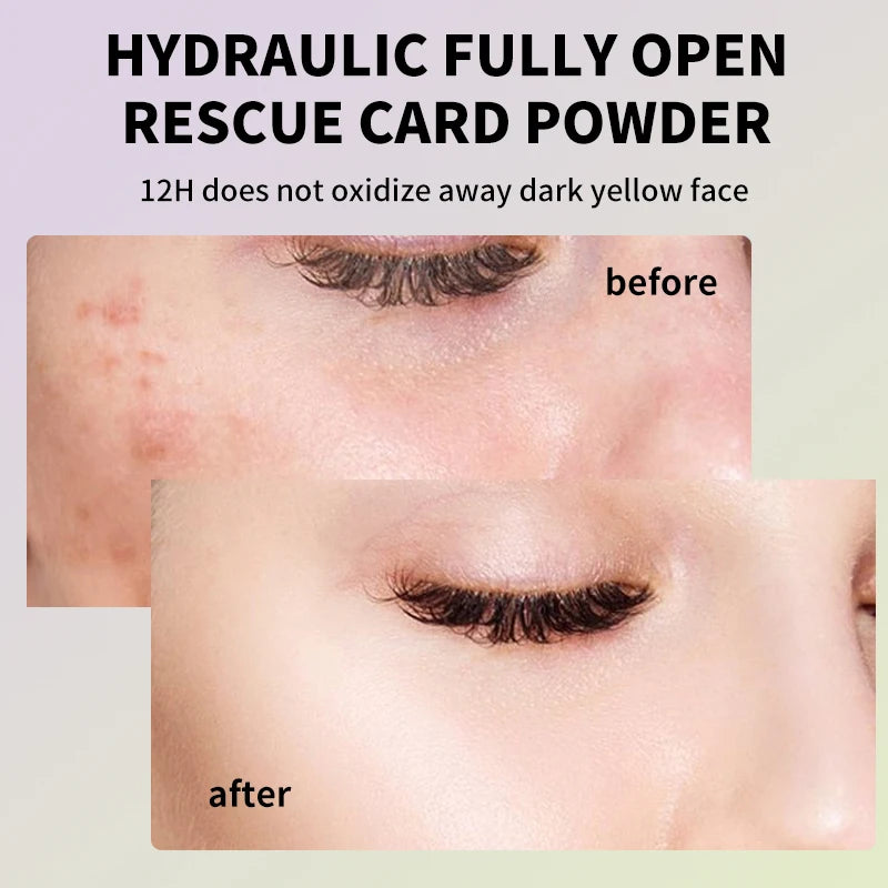 Three-color Makeup Base Light Moisturizing Easy Apply Provides