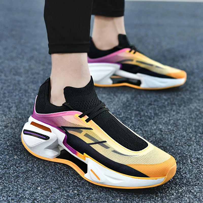Men's Basketball Shoes Breathable Cushioning Non-slip Wearable Runing