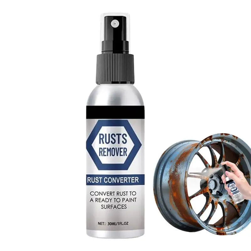 Rust Stain Remover Powerful Removal Spray Quick-dry Metal Tarnish