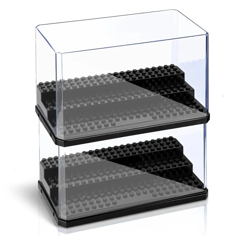 Acrylic Minifigures Display Case Stackable Dustproof Building Block
