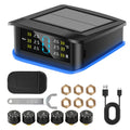 6 External Sensors Digital LCD Display Truck RV TPMS Safety Alarm