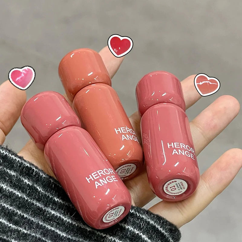 Cherry Blossom Pink Lip Gloss Lasting Non-greasy Moisturizing Water Light Mirror Lip Glaze Liquid Lipstick Clear Tint Makeup Zpaxo