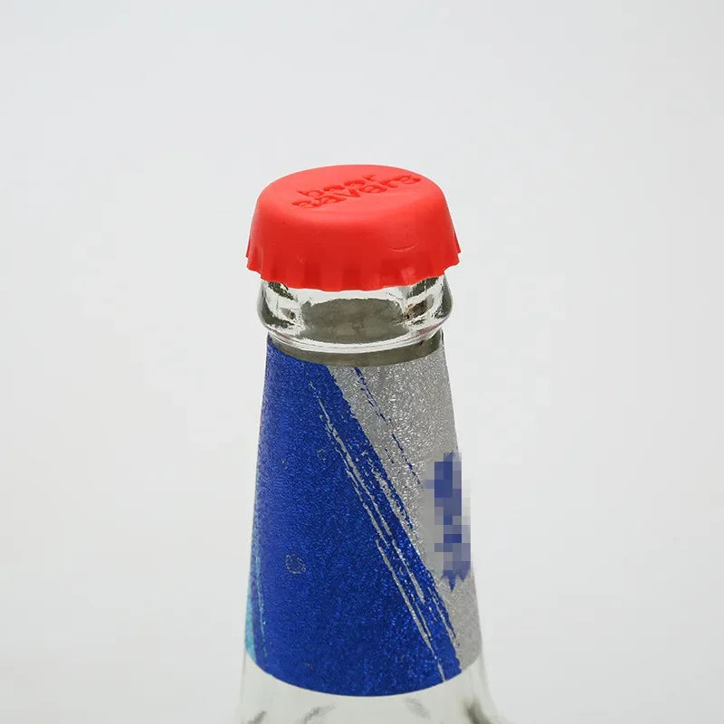 Reusable Silica Gel Bottle Cap Sealed Beer Cap Vinegar Soy Sauce Bottle Soda Cola Cap Wine Protective Stopper Zpaxo