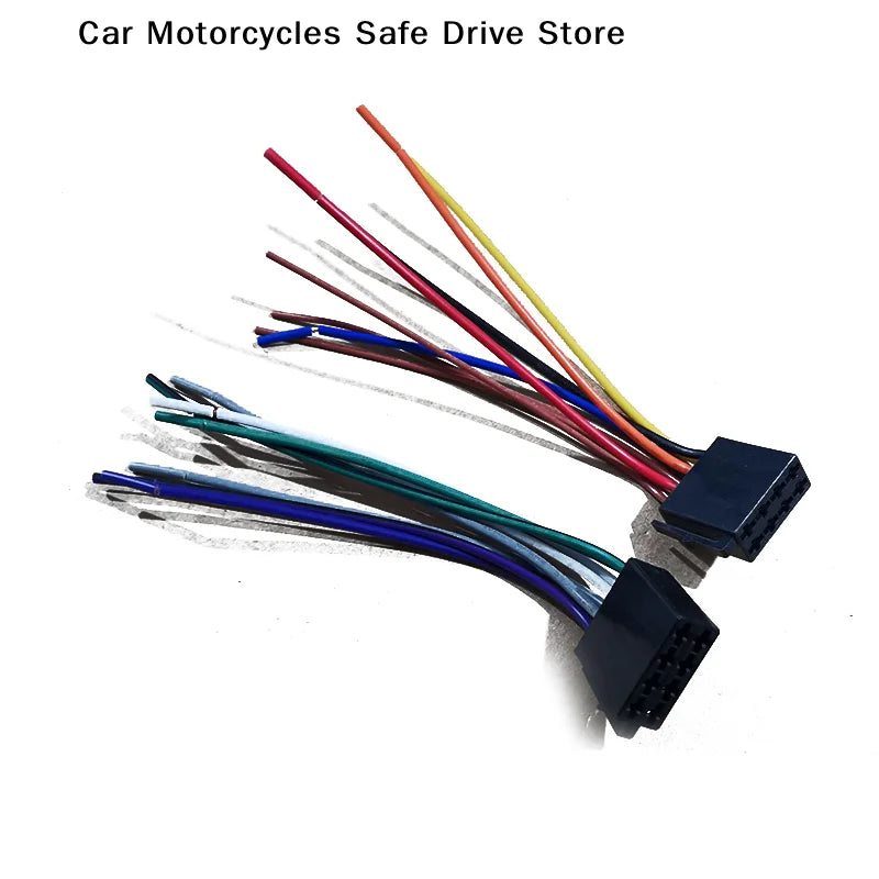 CM1 Pair Universal Adapters Wire Harness Adapter Female ISO Wiring