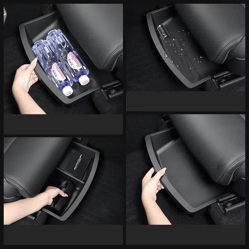 TPE Under-Seat Storage Drawer – Tesla 2026 Model Y 6-Seat