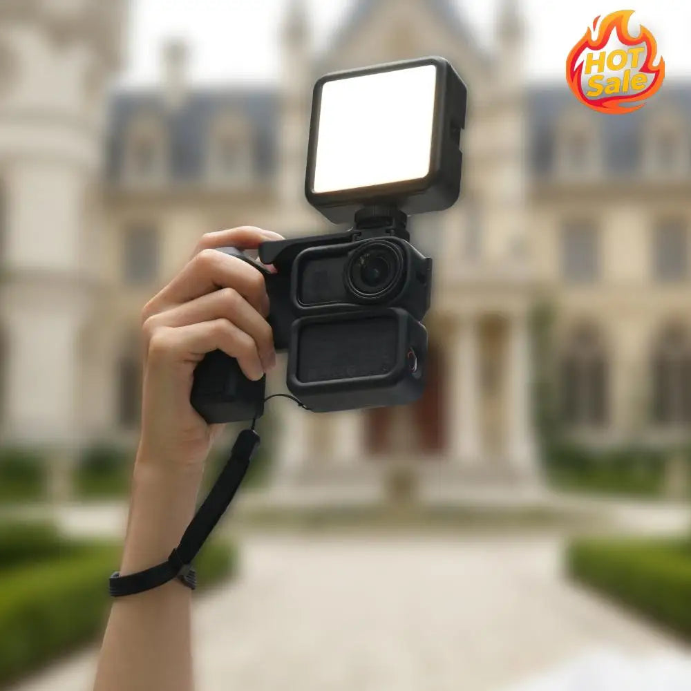 Hand Grip for Osmo Nano Street Photography Accessories Quick Release Rabbit Cage Grip Frame Handle Kit Protective Frame Zpaxo