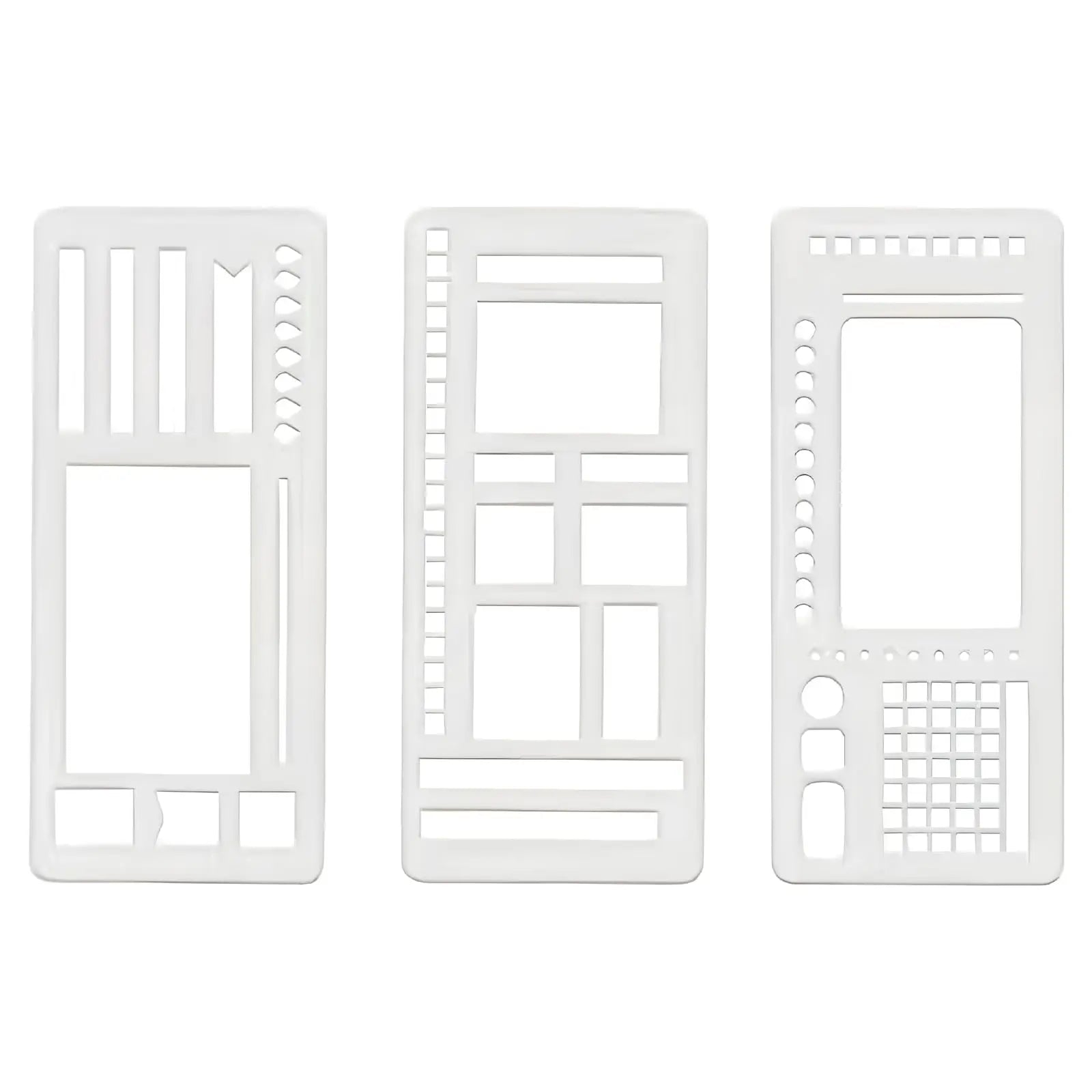 Handmade Flexible Record Template Multifunctional Mylar Stencils