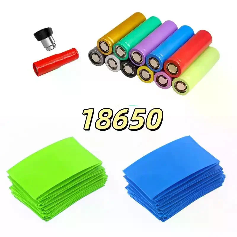 Self-adhesive Insulator Flat PVC Heat Shrink Tubing Battery Wrap Zpaxo