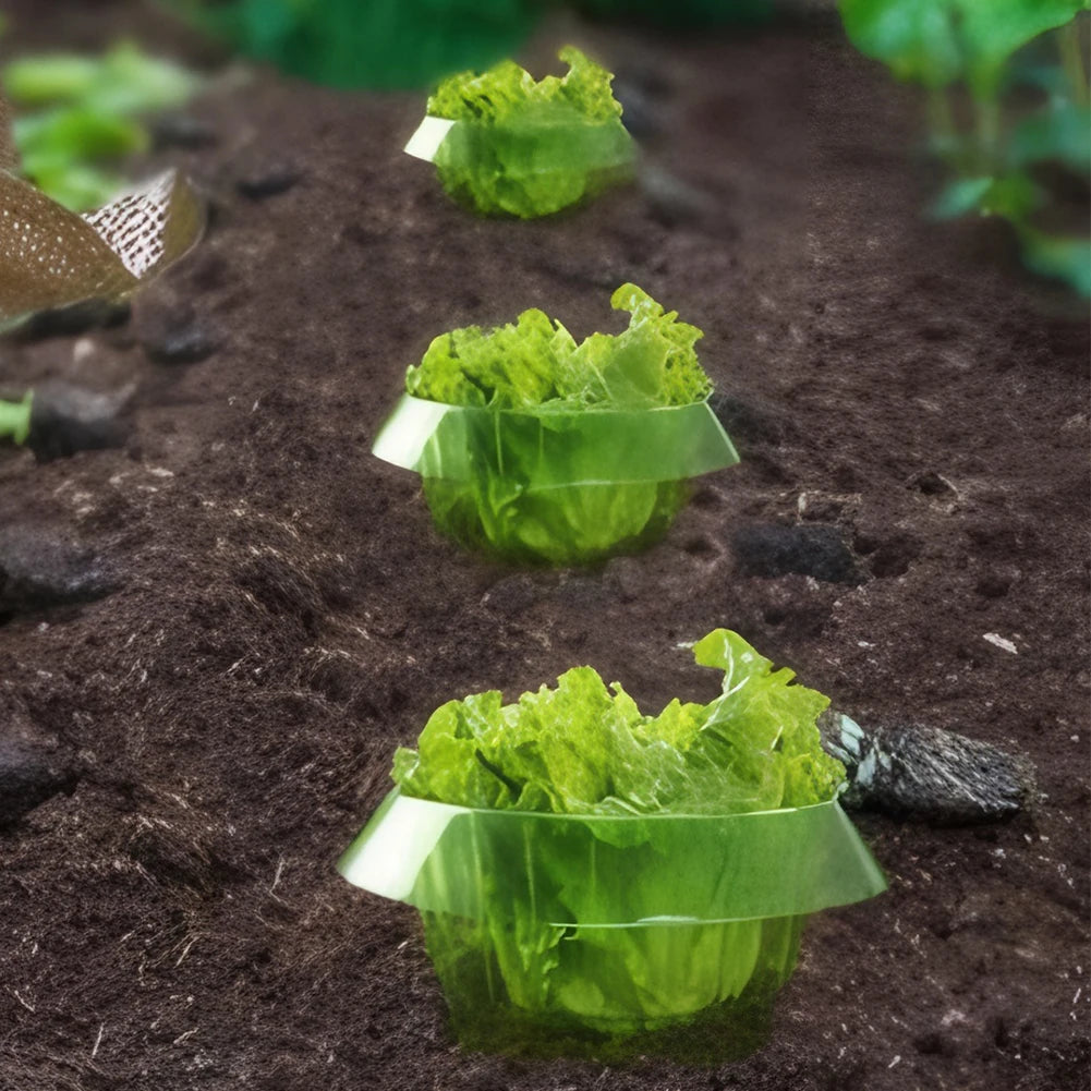 Plants Slug Protection Rings Vegetables Cover Plant Snail Collar Zpaxo