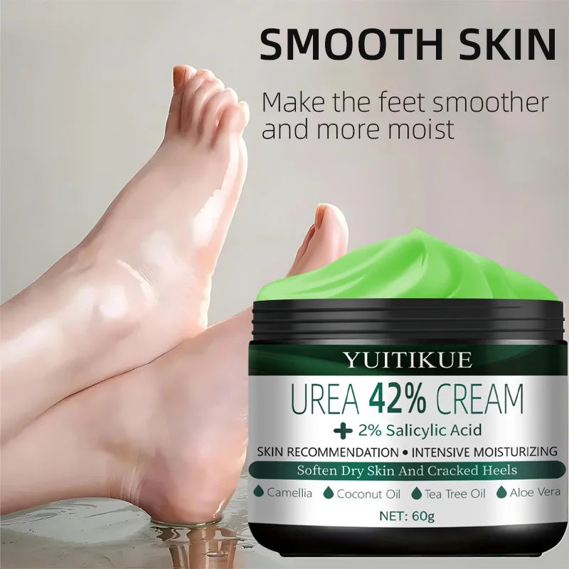YUITIKUE 42% Urea Foot Cream with 2% Salicylic Acid – 60g Urea Foot Cream Zpaxo