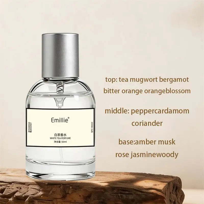 Citrus Woody Floral Eau de Parfum 50ml – Women's Perfume Eau de Parfum Zpaxo White tea perfume