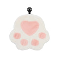 Premium Soft Cartoon Cat Claw Seat Cushion Warm Plush Paw Car Zpaxo Pink
