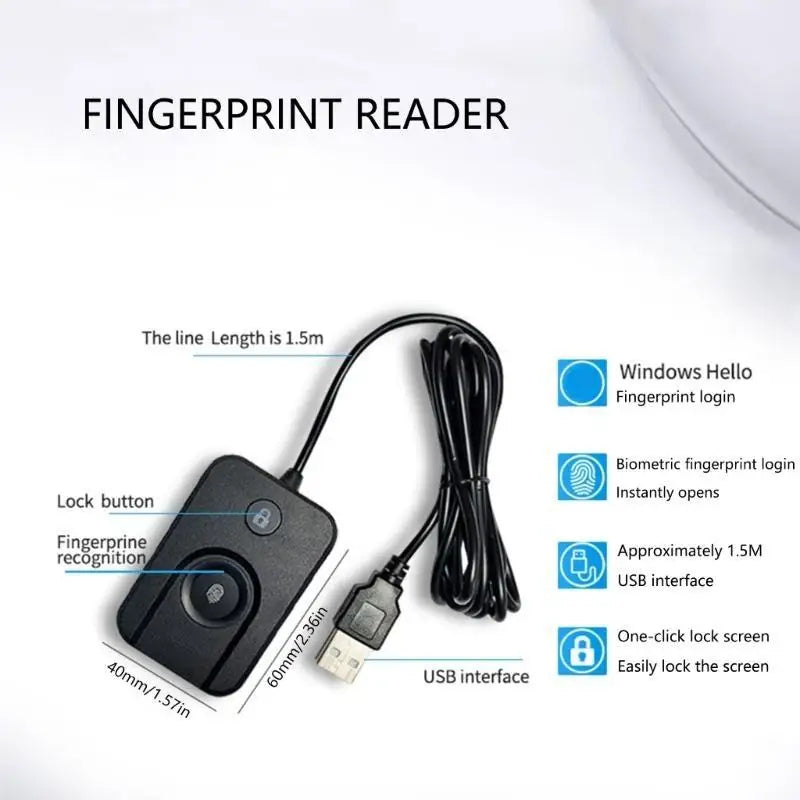 652F Computer Security Fingerprints Device Multiple User Login Zpaxo