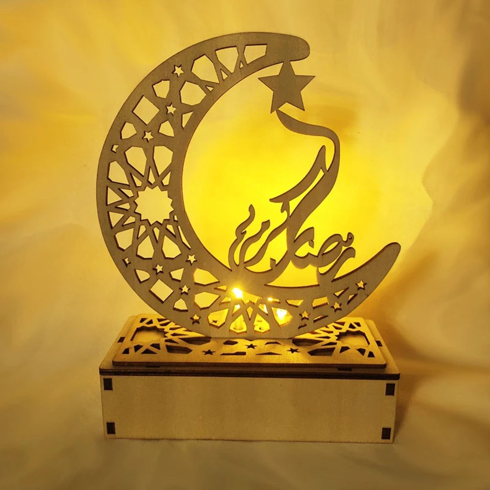 Ramadan Desk Lamp Led Moon Decoration Home Metal Kareem Light Eid Zpaxo Ramadan Lights A